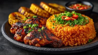 Jollof Rice & Chicken